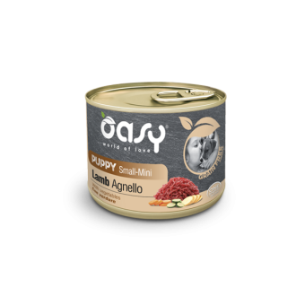 Oasy Grain Free Formula Puppy Small/Mini Agnello con Verdure 200gr