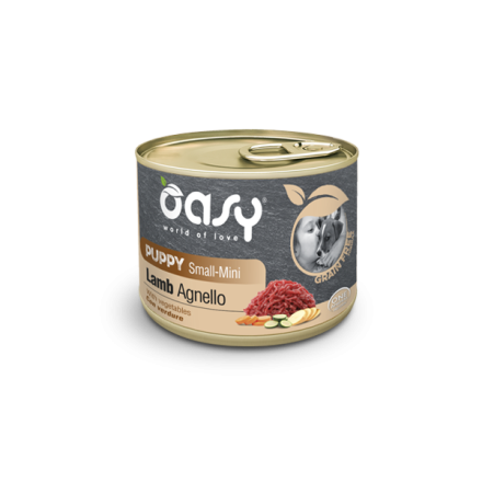 Oasy Grain Free Formula Puppy Small/Mini Agnello con Verdure 200gr
