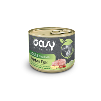 Oasy Grain Free Formula Adult Small/Mini Pollo con pomodorini e patate 200gr