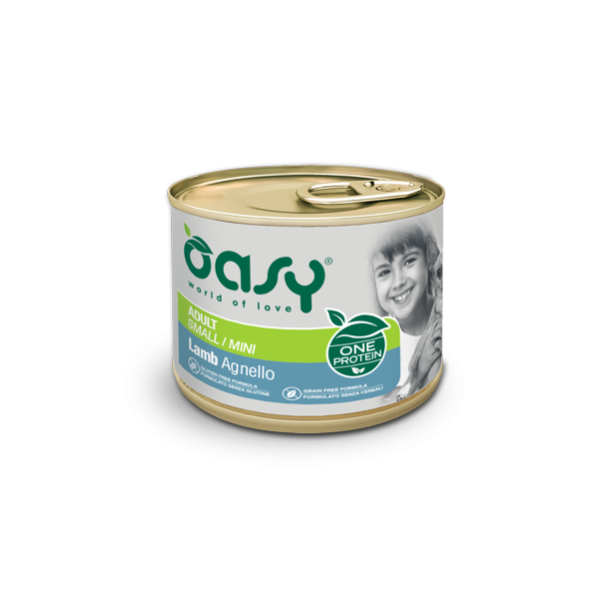 Oasy One Protein Adult Small/Mini Agnello 200gr