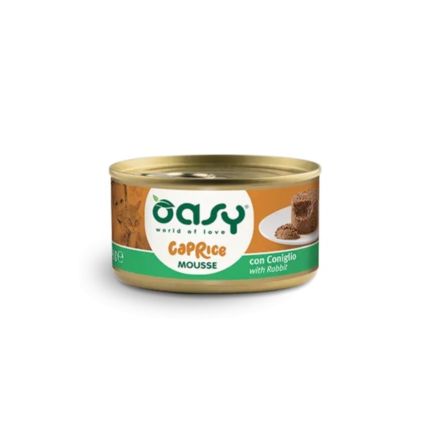 Oasy Caprice Mousse con Coniglio 85g