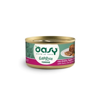 Oasy Caprice Terrine con Anatra, Fegato e Verdure 85g