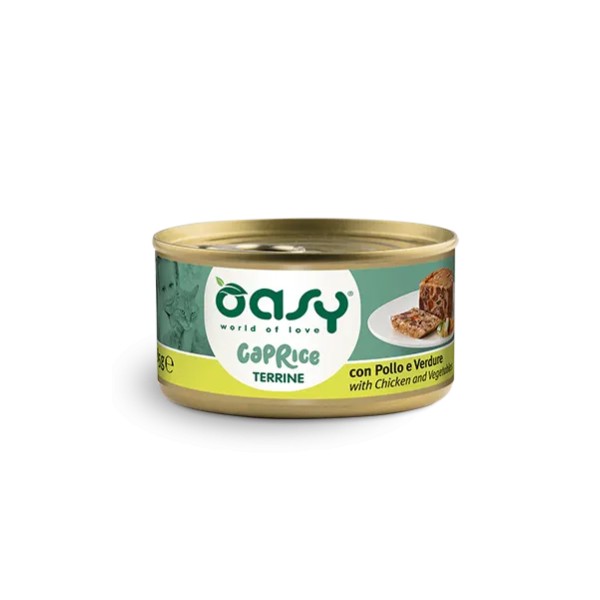 Oasy Caprice Terrine con Pollo e Verdure 85g