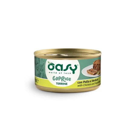 Oasy Caprice Terrine con Pollo e Verdure 85g