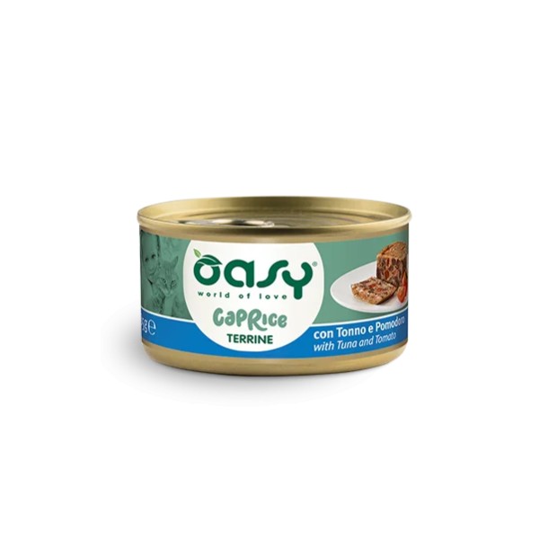 Oasy Caprice Terrine con Tonno e Pomodoro 85g