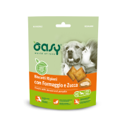 Snack Oasy Biscotti Ripieni con Formaggio e Zucca 80gr