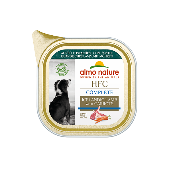 Almo HFC Complete Dog Agnello Islandese con Carote 85g