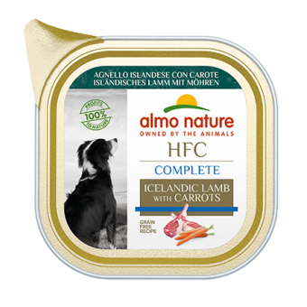 Almo HFC Complete Dog Agnello Islandese con Carote 85g