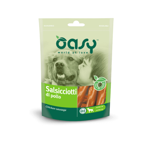 Snack Oasy Salsicciotti di Pollo 100g