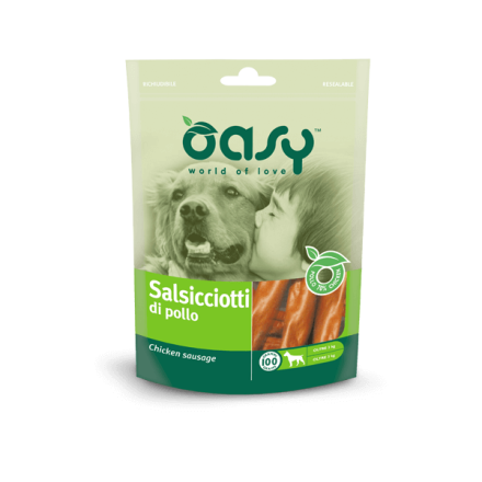 Snack Oasy Salsicciotti di Pollo 100g