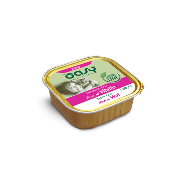 Oasy Delizioso Paté Ricco di Vitello 100g