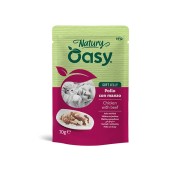 Buste Oasy Gatto Pollo con Manzo 70g