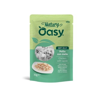 Buste Oasy Gatto Pollo con Mela 70g
