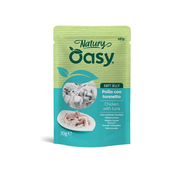 Buste Oasy Gatto Pollo con Tonnetto 70g