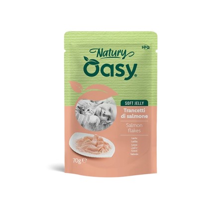 Buste Oasy Gatto Trancetti di Salmone 70g