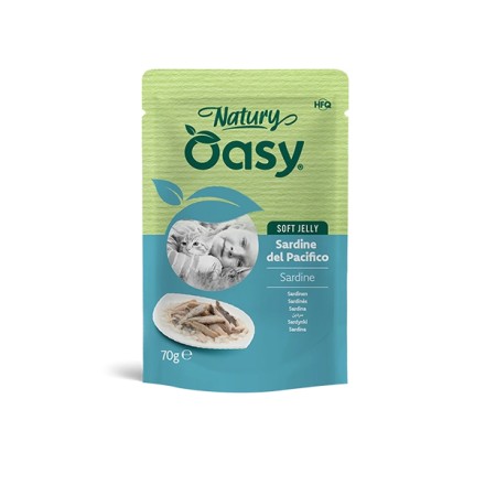 Buste Oasy Gatto Sardine del Pacifico 70g