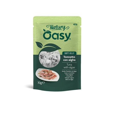Buste Oasy Gatto Tonnetto con Alghe 70g