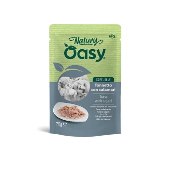 Buste Oasy Gatto Tonno con Calamari 70g