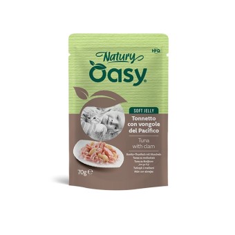 Buste Oasy Gatto Tonnetto con Vongole del Pacifico 70g