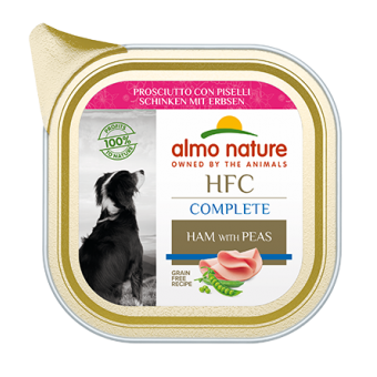 Almo HFC Complete Dog Prosciutto con Piselli 85g