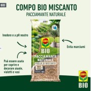 COMPO BIO Paglia di Miscanto Pacciamante Naturale 50Lt
