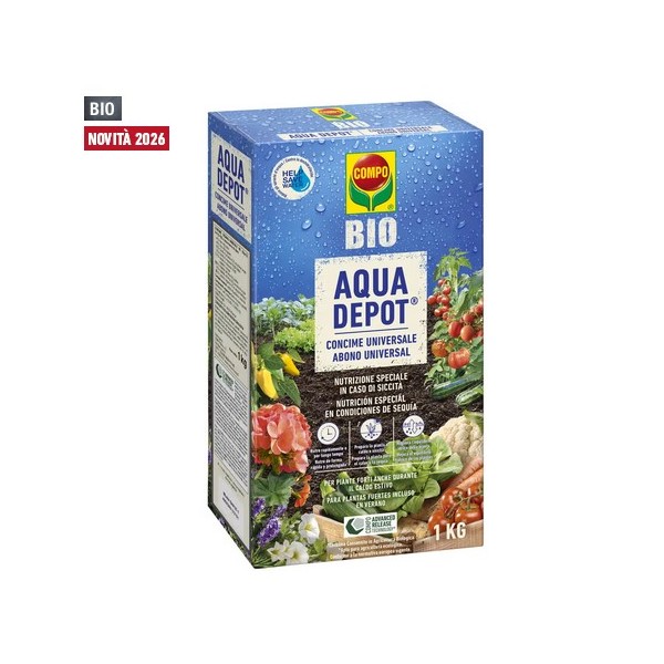 COMPO BIO Aqua Depot Concime Granulare Universale 1 Kg