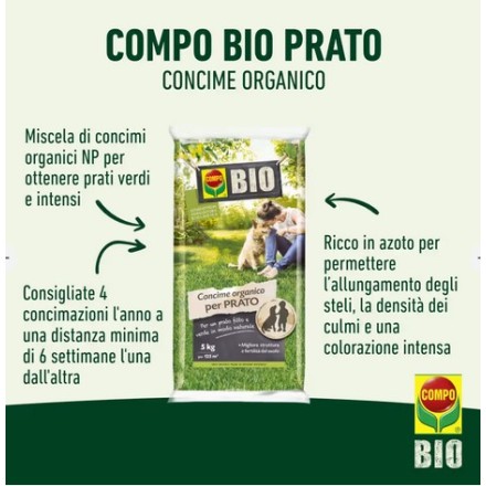 COMPO BIO Concime Prato 5Kg
