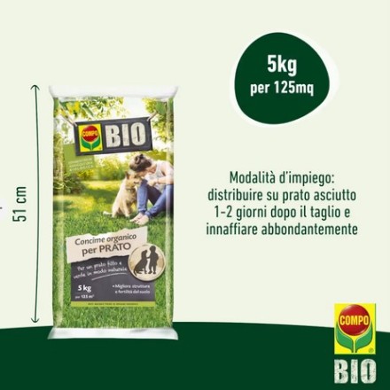 COMPO BIO Concime Prato 5Kg