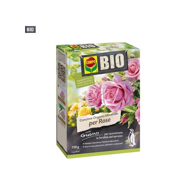 COMPO BIO Concime Rose con Guano 2Kg