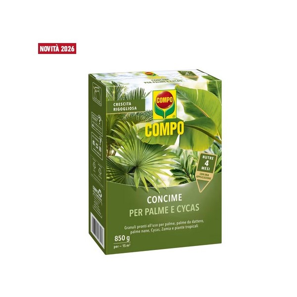 COMPO Concime a Lenta Cessione per Palme e Cycas 850g