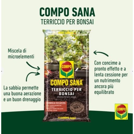 COMPO SANA® Terriccio per Bonsai 5 Lt