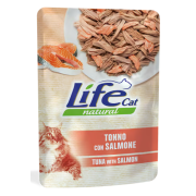 Buste Life Gatto Tonno con Salmone 70g