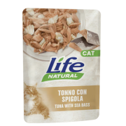 Buste Life Gatto Tonno con Spigola 70g