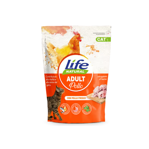 Life Cat Adult con Pollo  800g