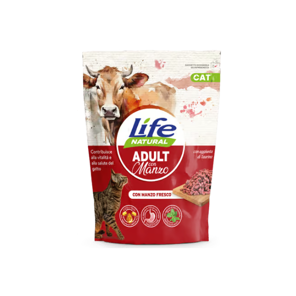 Life Gatto Adult  Manzo 800g