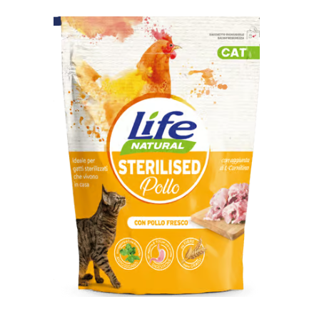 Life Cat Sterilised  Pollo  800g