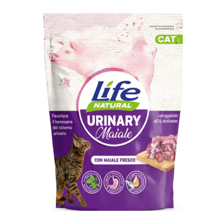 Life Cat Urinary Maiale 800g