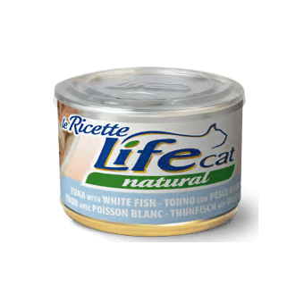 Life Cat Tonno con Pesce Bianco 150g