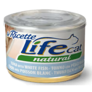 Life Cat Tonno con Pesce Bianco 150g