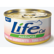 Life Cat Tonno con Gamberetti 85G