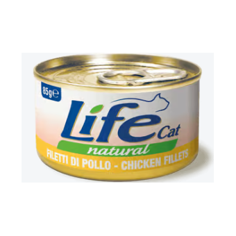 Life Cat Filetti di Pollo 85g