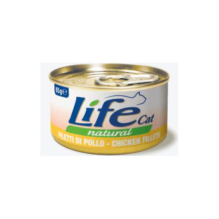 Life Cat Filetti di Pollo 85g