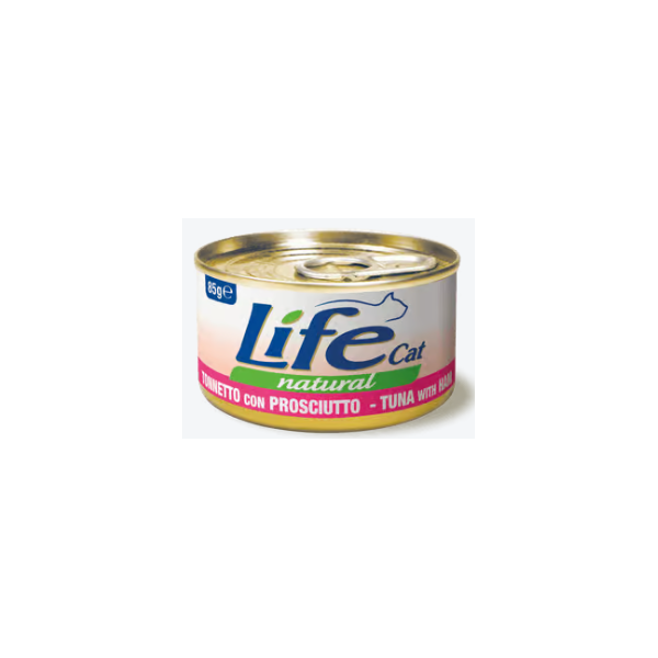 Life Cat Tonno con Prosciutto 85g