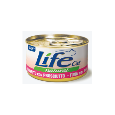 Life Cat Tonno con Prosciutto 85g