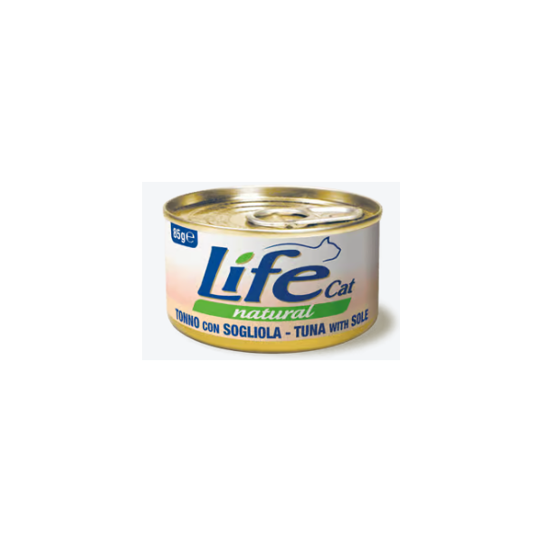 Life Cat Tonno con Sogliola 85g