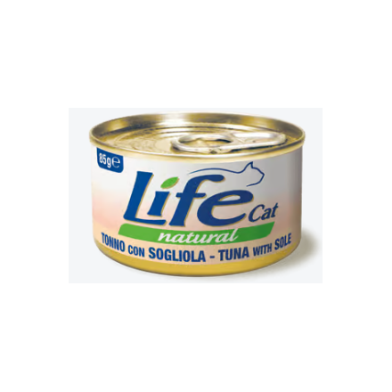Life Cat Tonno con Sogliola 85g