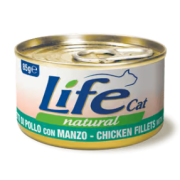 Life Cat Pollo con Manzo 85g