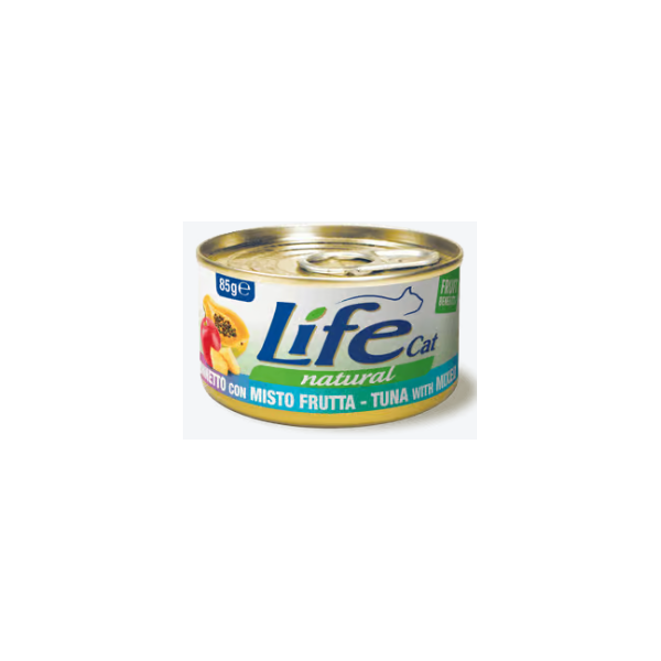 Life Cat Tonno con Misto di Frutta 85g