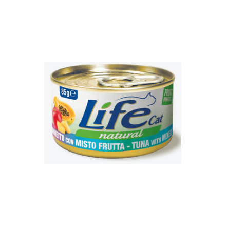 Life Cat Tonno con Misto di Frutta 85g