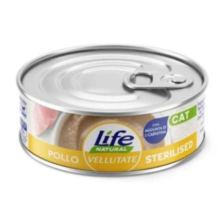 Life Cat Sterilised Vellutata con Pollo 70g
